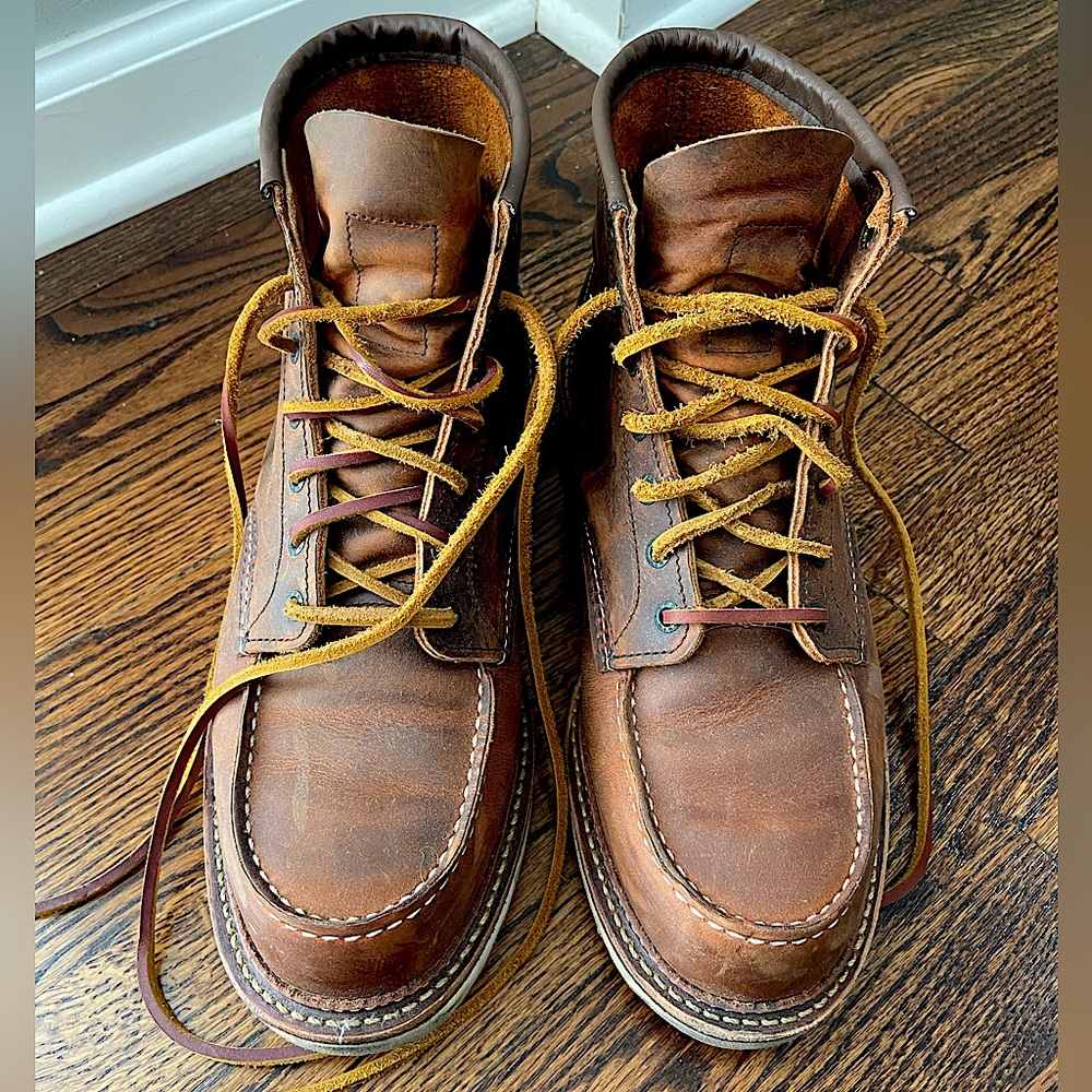 Red Wing Heritage Classic Moc Style 1907 Boots Size 10.5 E2